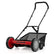 18 Inch Push Reel Lawn Mower 4-Position Adjustable with Removable Grass Catcher