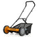 18 Inch Push Reel Lawn Mower 4-Position Adjustable with Removable Grass Catcher
