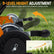 18 Inch Push Reel Lawn Mower 4-Position Adjustable with Removable Grass Catcher