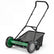18 Inch Push Reel Lawn Mower 4-Position Adjustable with Removable Grass Catcher