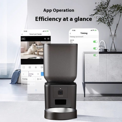Automatic Pet Feeder with Video