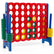 Jumbo 4-in-a-Row Game Set 3.5ft Tall Outdoor Lawn Game