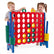 Jumbo 4-in-a-Row Game Set 3.5ft Tall Outdoor Lawn Game