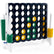 Jumbo 4-in-a-Row Game Set 3.5ft Tall Outdoor Lawn Game