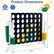 Jumbo 4-in-a-Row Game Set 3.5ft Tall Outdoor Lawn Game