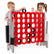 Jumbo 4-in-a-Row Game Set 3.5ft Tall Outdoor Lawn Game