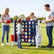 Jumbo 4-in-a-Row Game Set 3.5ft Tall Outdoor Lawn Game
