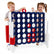 Jumbo 4-in-a-Row Game Set 3.5ft Tall Outdoor Lawn Game