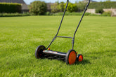 Transform Your Lawn with the Scotts 18-Inch 7-Blade Manual Reel Mower and Grass Catcher Combo