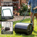 16 Gallon Lawn Roller Water/Sand Filled Garden Drum